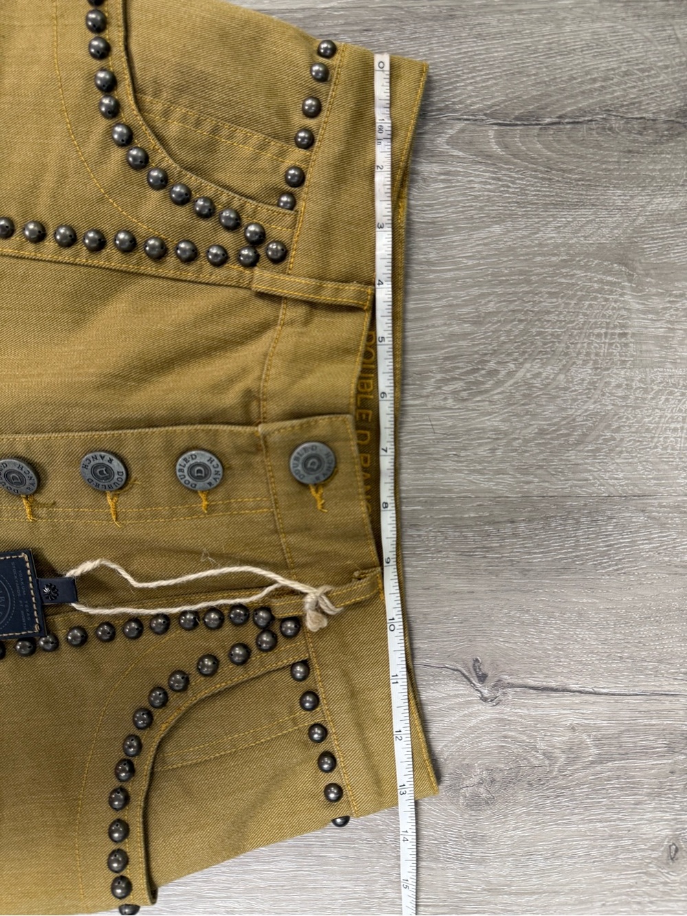 Double D Ranch Rivet-Embellished Jeans - Picture 5 of 8